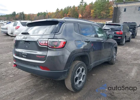 2022 Jeep Compass Trailhawk 4X4 from USA, damaged, VIN 3C4NJDDB0NT135897